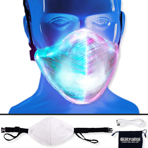 Ultra Light Up Face Mask from Ultrapoi