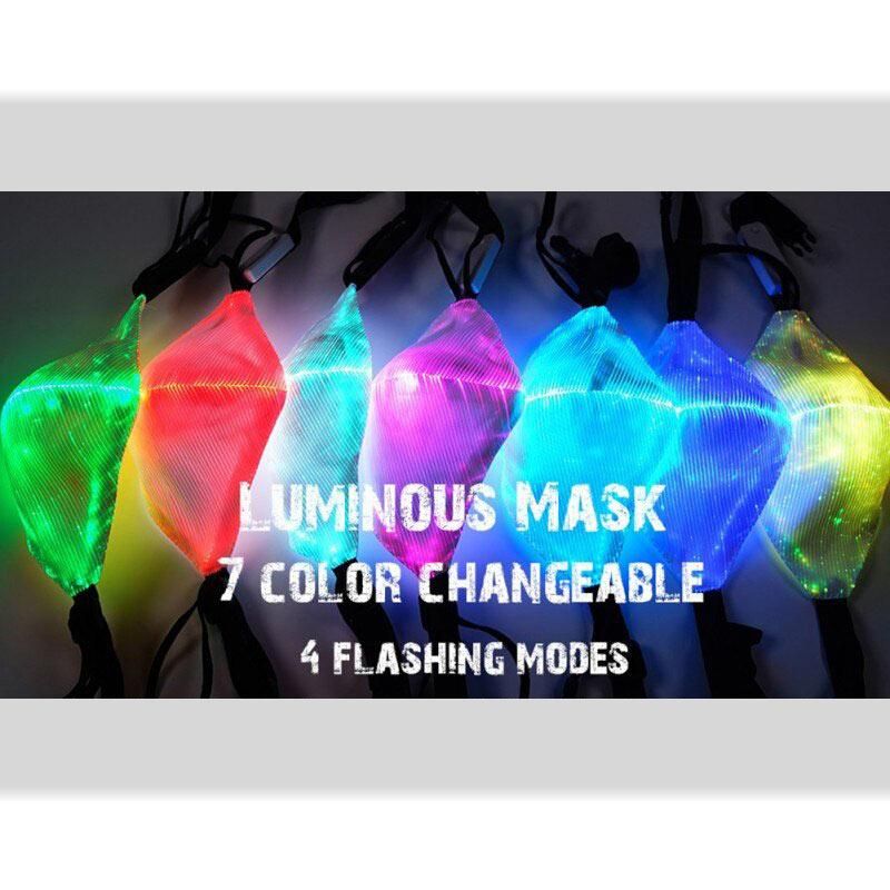 Ultra Light Up Face Mask from Ultrapoi