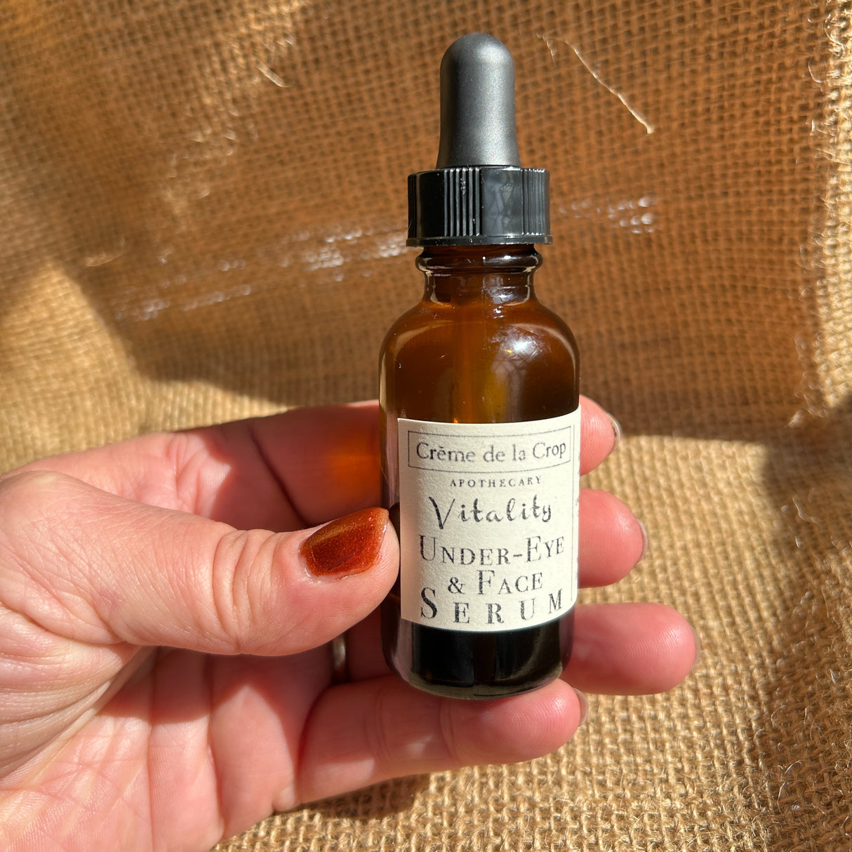 Under-Eye & Face Serum - Vitality (Essential Oils) from Creme de la Crop