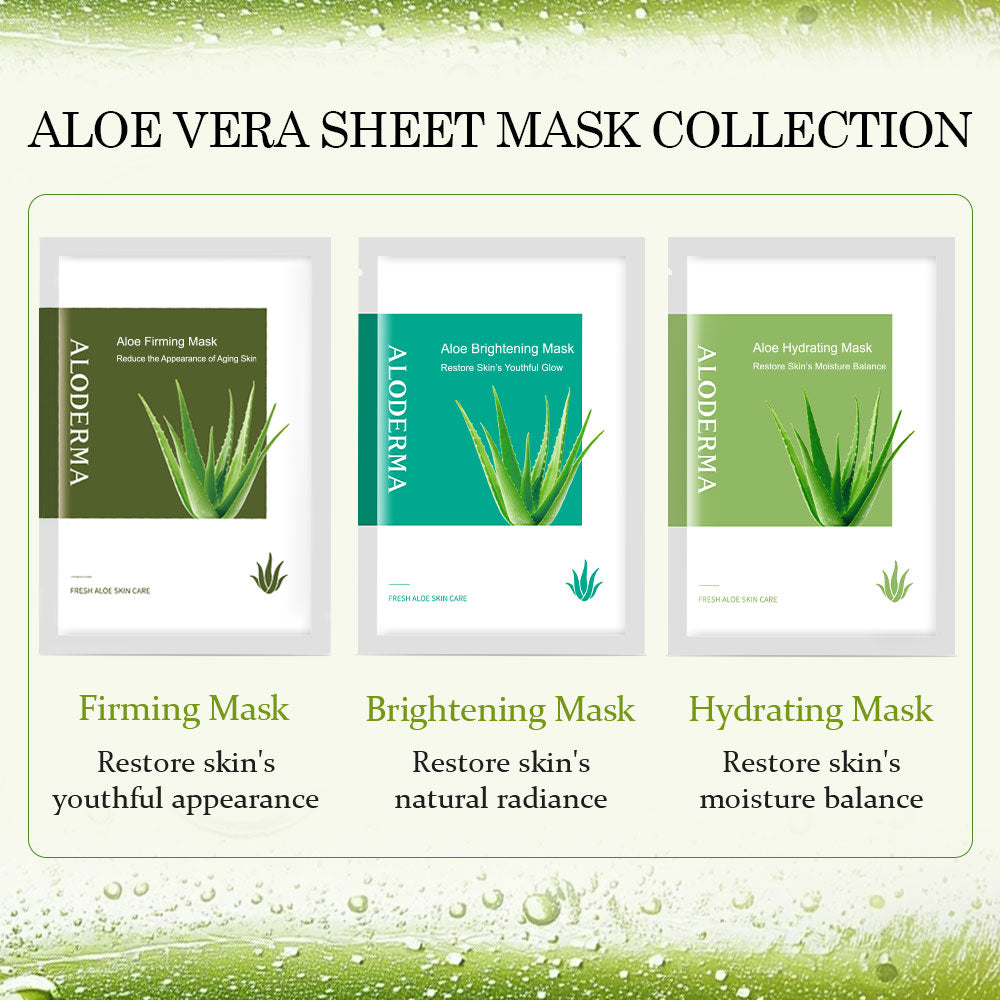 Aloe Brightening Mask (Box of 5) from ALODERMA