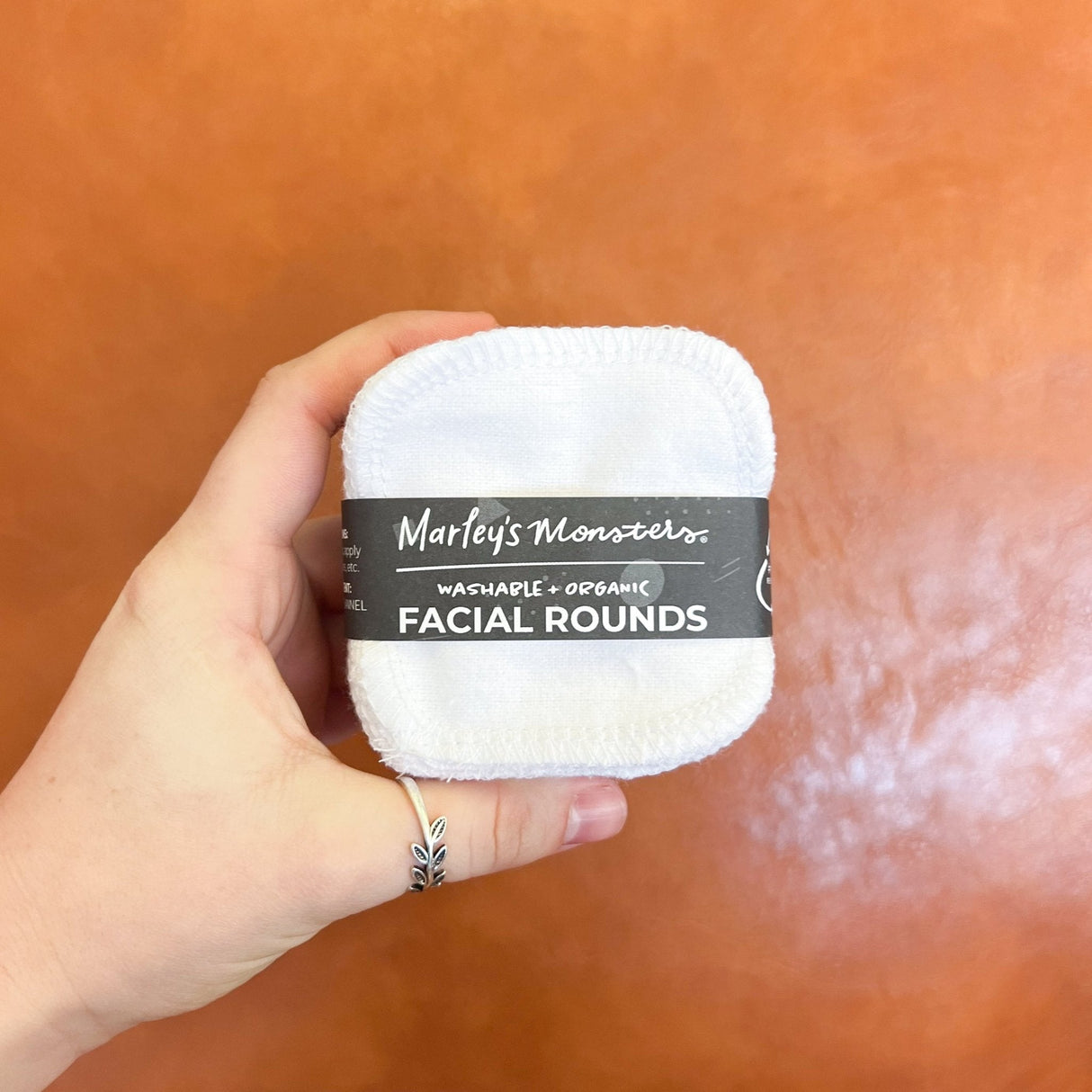Facial Rounds: Organic Cotton Flannel from Marley's Monsters