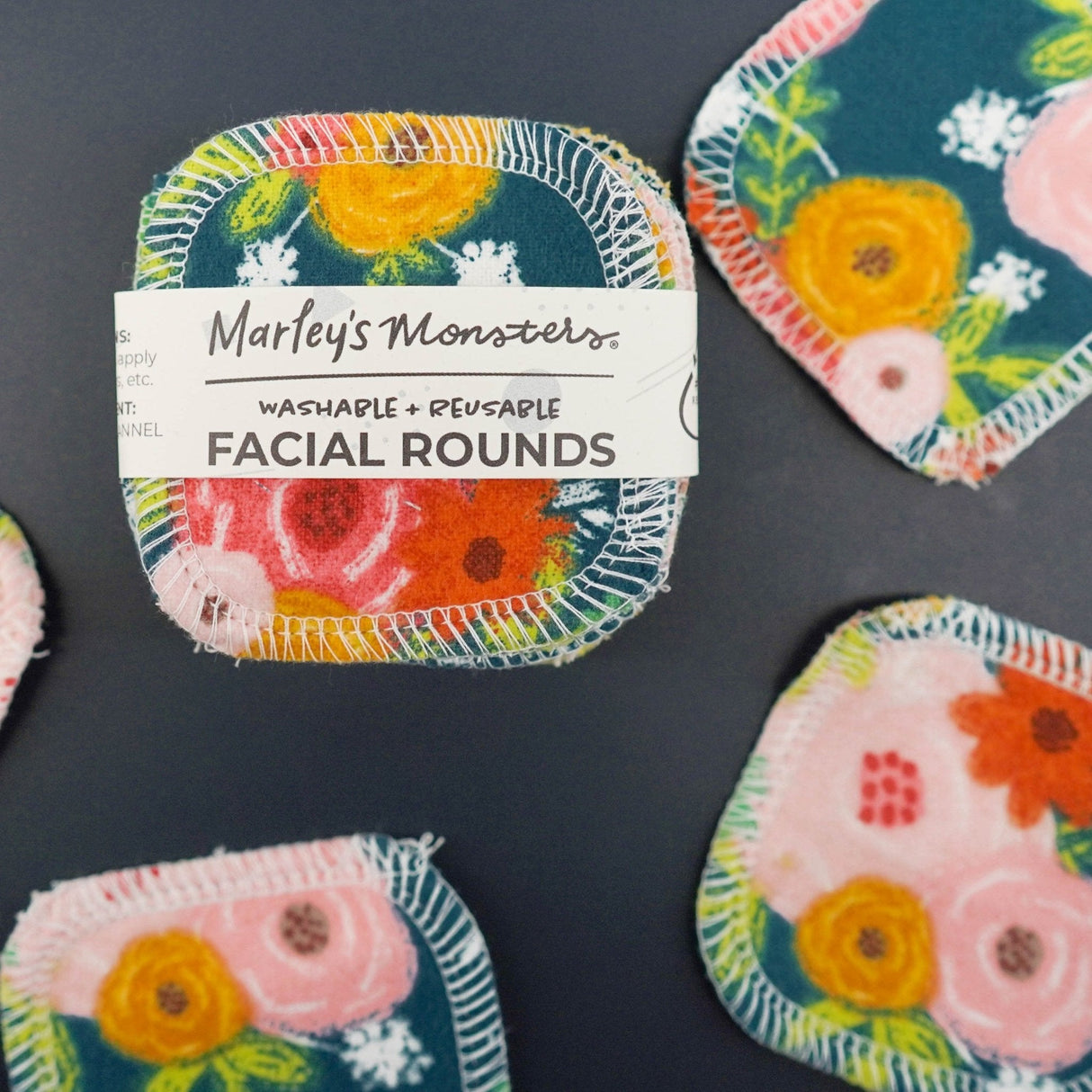 Facial Rounds: Prints from Marley's Monsters