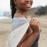 Geo Stripe Bombshell Ring from SLATE + SALT