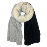 Color Block Alpaca Wrap Scarf from SLATE + SALT