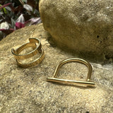 Minimal Bar Bombshell Ring from SLATE + SALT