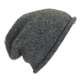 Charcoal Essential Knit Alpaca Beanie from SLATE + SALT