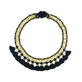 Temple Tassel Collar Necklace from SLATE + SALT