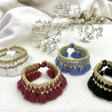 Kyra Tassel Bracelet from SLATE + SALT