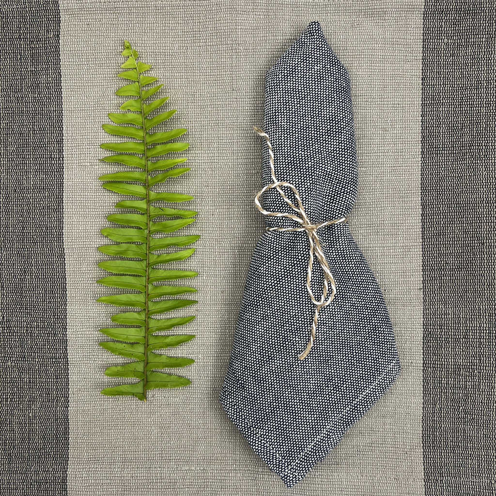 Handloom Dinner Napkins from SLATE + SALT