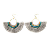 Tassel Fan Earrings from SLATE + SALT