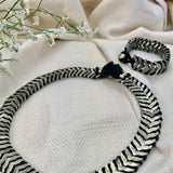 Silver Temple Collar Necklace from SLATE + SALT