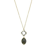 Labradorite Pendant Necklace from SLATE + SALT