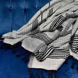 Cambodian Handloom Tapestry Throw from SLATE + SALT