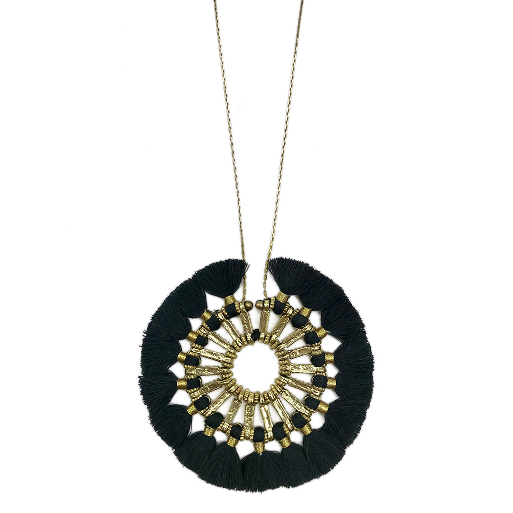 Tassel Halo Necklace from SLATE + SALT