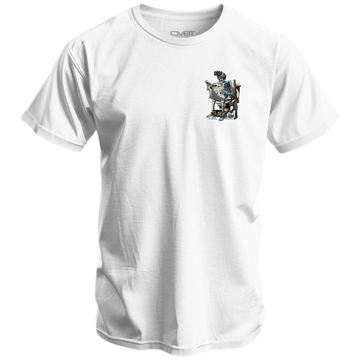 Fake News Reading Operator Men's T-Shirt From Combat Iron Apparel