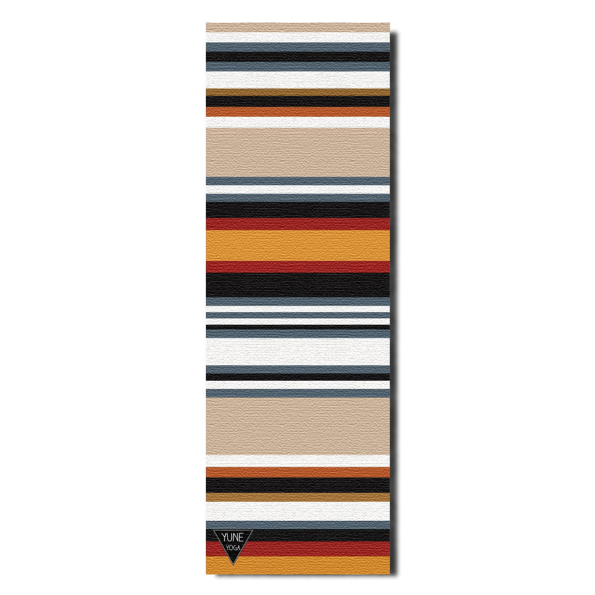Falcons Rest Yoga Mat – 6 mm Extra Thick, Double-Sided Non-Slip, Eco-Friendly PER with Multi-Color Trail-Inspired Design | from Yune Yoga