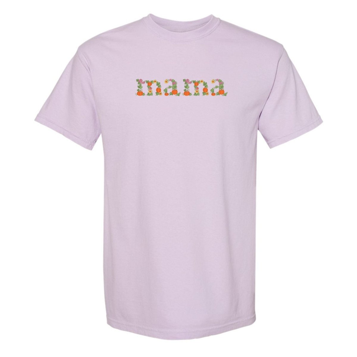 'Fall Floral Mama' Embroidered T-Shirt from United Monograms