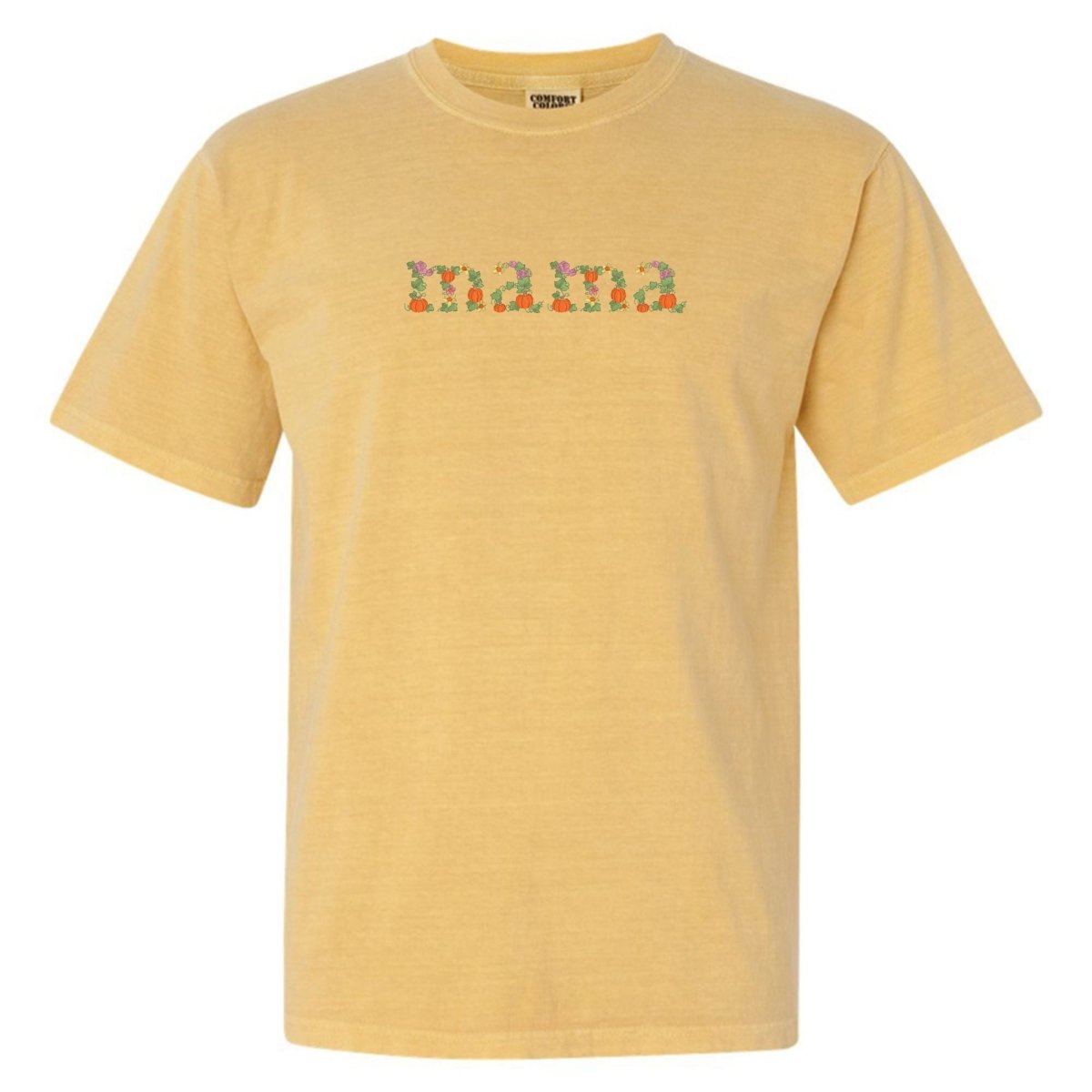 'Fall Floral Mama' Embroidered T-Shirt from United Monograms