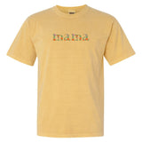 'Fall Floral Mama' Embroidered T-Shirt from United Monograms