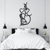 Metal Family With Baby Wall Art from VITAHOME DESIGN LLC