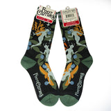 Fanciful Fairies Crew Socks from FootClothes