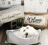 BRING BACK MY PANEL:  Neutral FARM SWEET FARM From PillowPanels