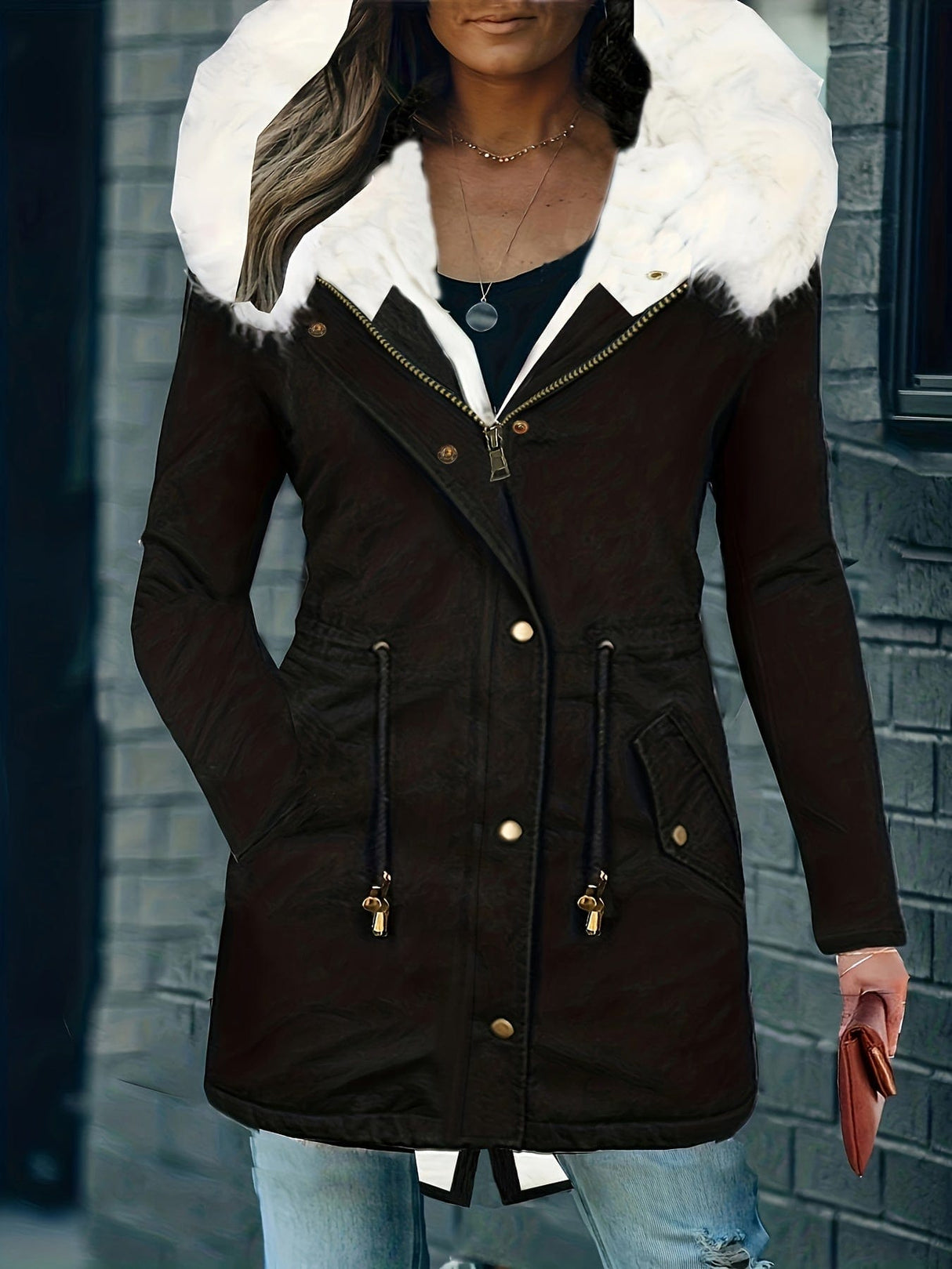 Checkered Overcoat from MsDressly