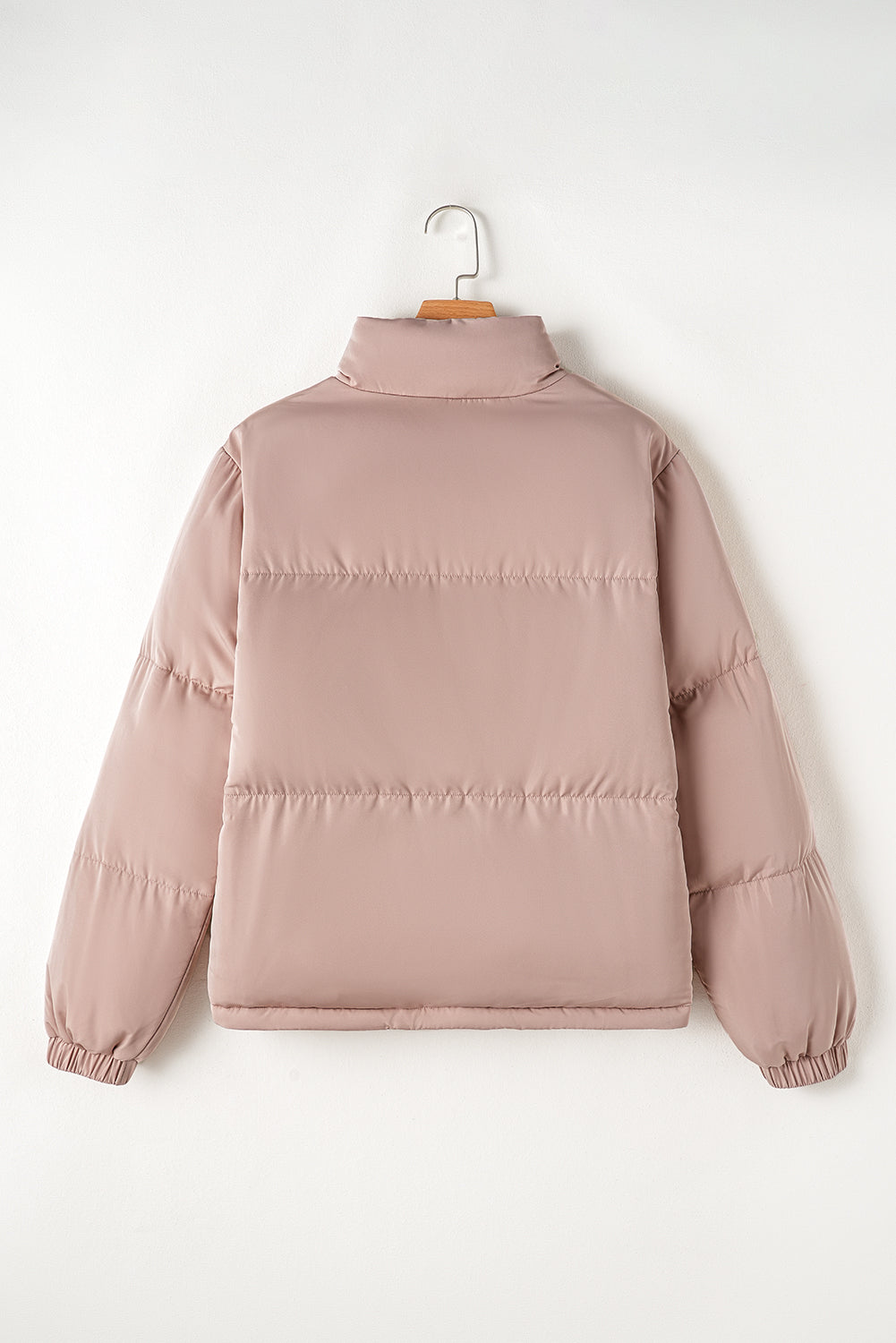 Kamila Zipper Quilted Puffer Jacket from Threaded Pear