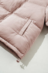 Kamila Zipper Quilted Puffer Jacket from Threaded Pear