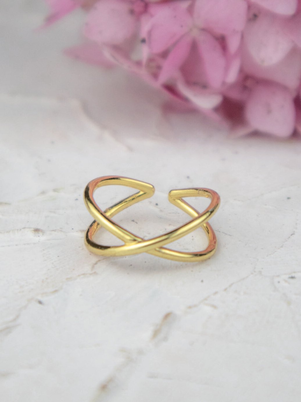 Mia Leaf Ring from Ash & Rose