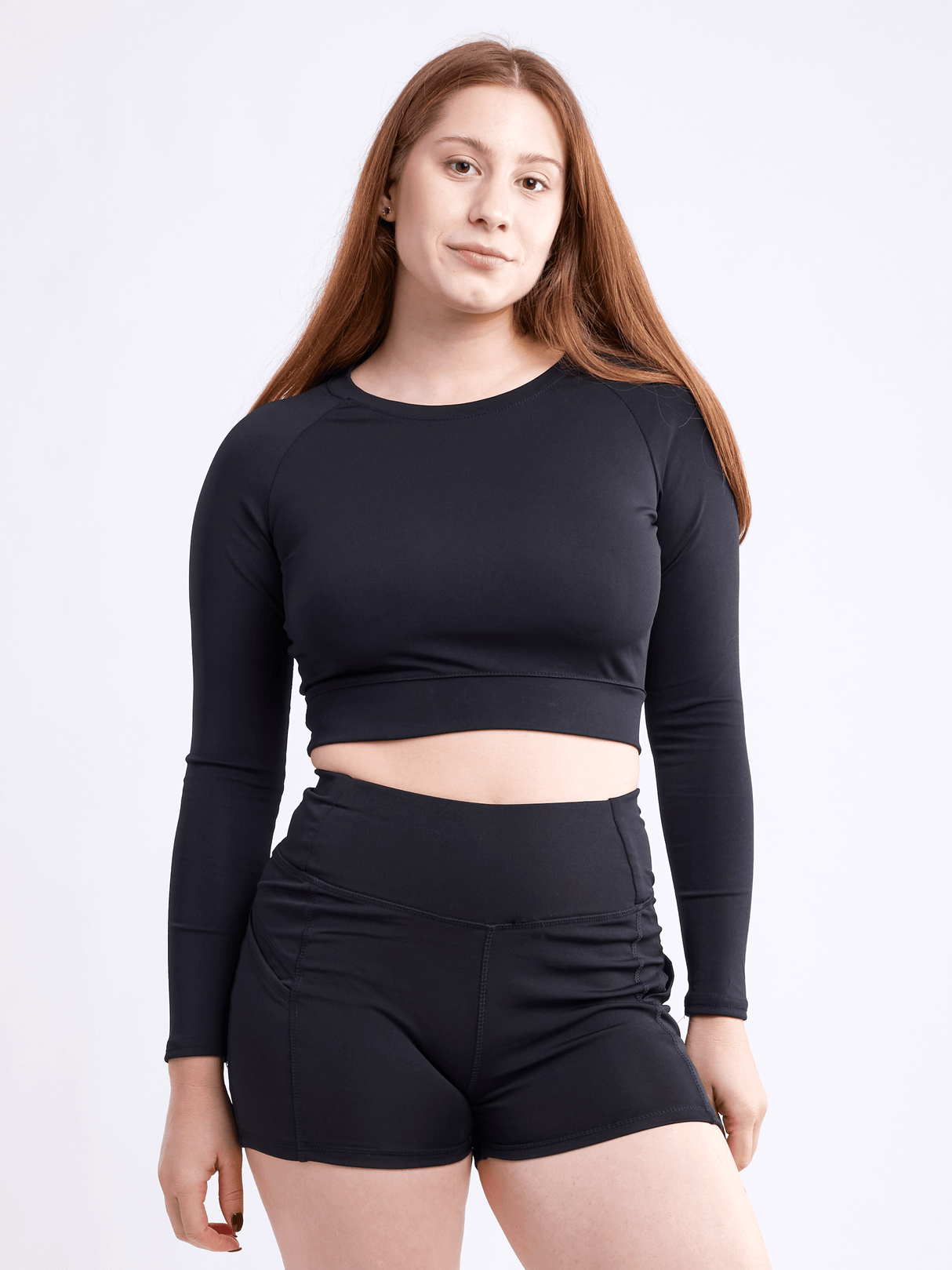 JupiterGear Long-Sleeve Crop Top from Jupiter Gear