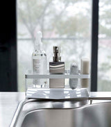 Sponge & Bottle Holder - Steel from Yamazaki Home