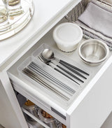 Stackable Clear Organizers [Set of 2] - Four Sizes from Yamazaki Home
