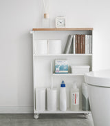 Rolling Storage Cart (27" H)  - Steel from Yamazaki Home