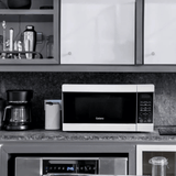 Galanz 1.1 cu ft 1000W Countertop Microwave Oven with One Touch Express Cooking from Jupiter Gear Home