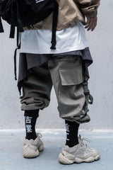 HiP5 Olive 09 I-Tech Cargo Pants from Niepce Inc