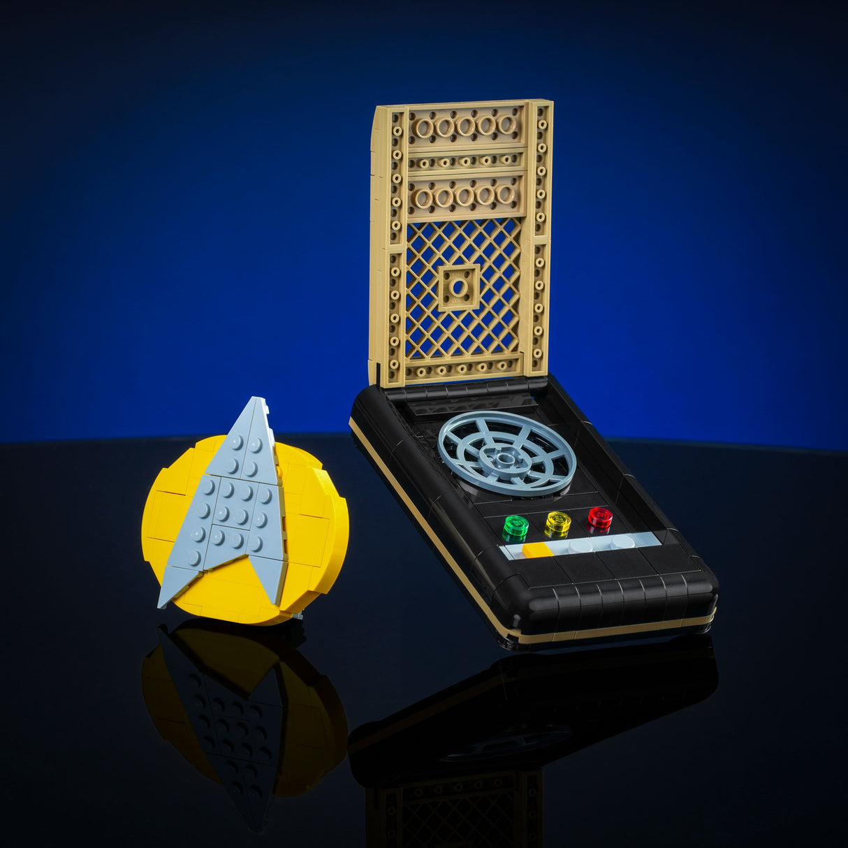 Federation Badge & Original Communicator from Bricker Builds