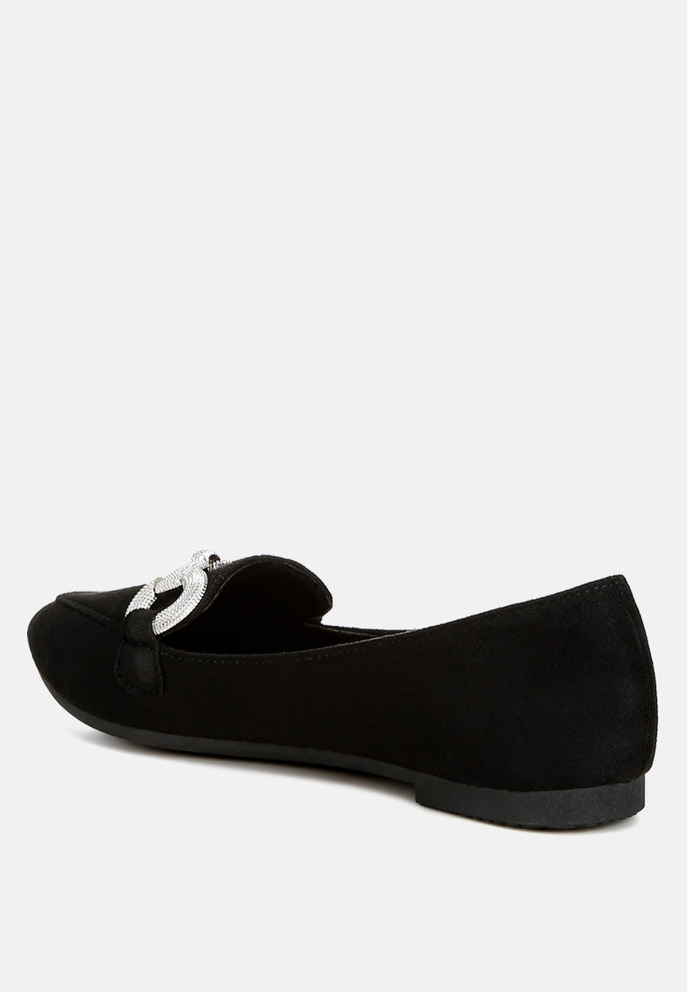 Fembot Horsebit Detail Flexible Loafers from London Rag International
