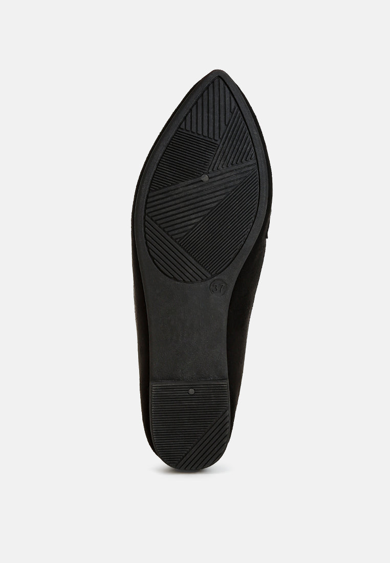Fembot Horsebit Detail Flexible Loafers from London Rag International