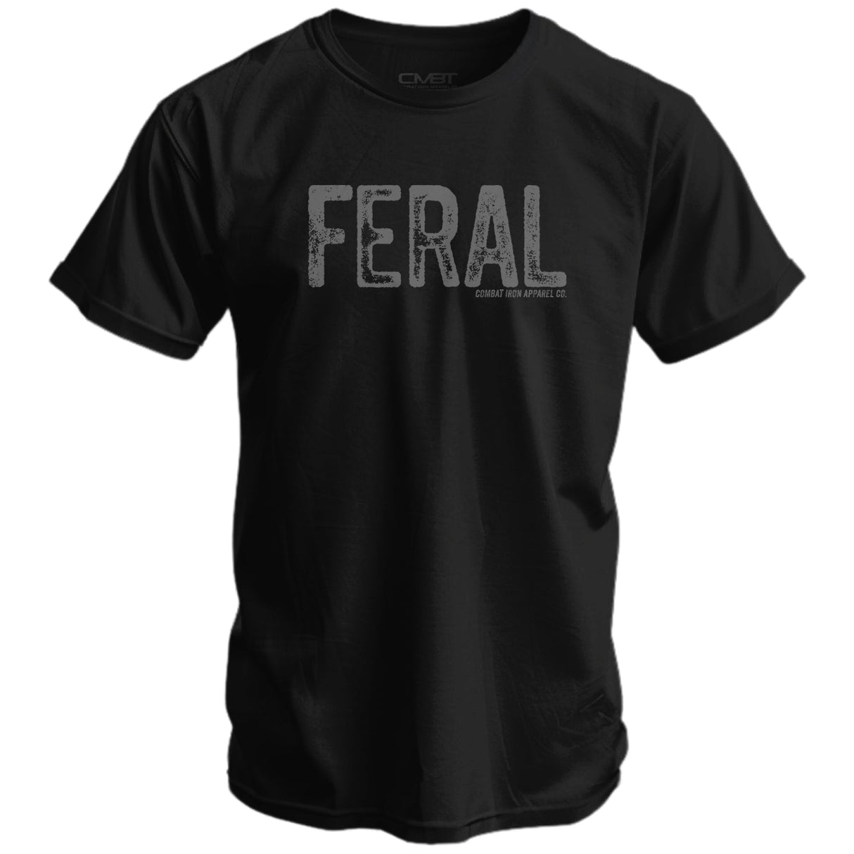 Feral Distressed Men's T-Shirt From Combat Iron Apparel