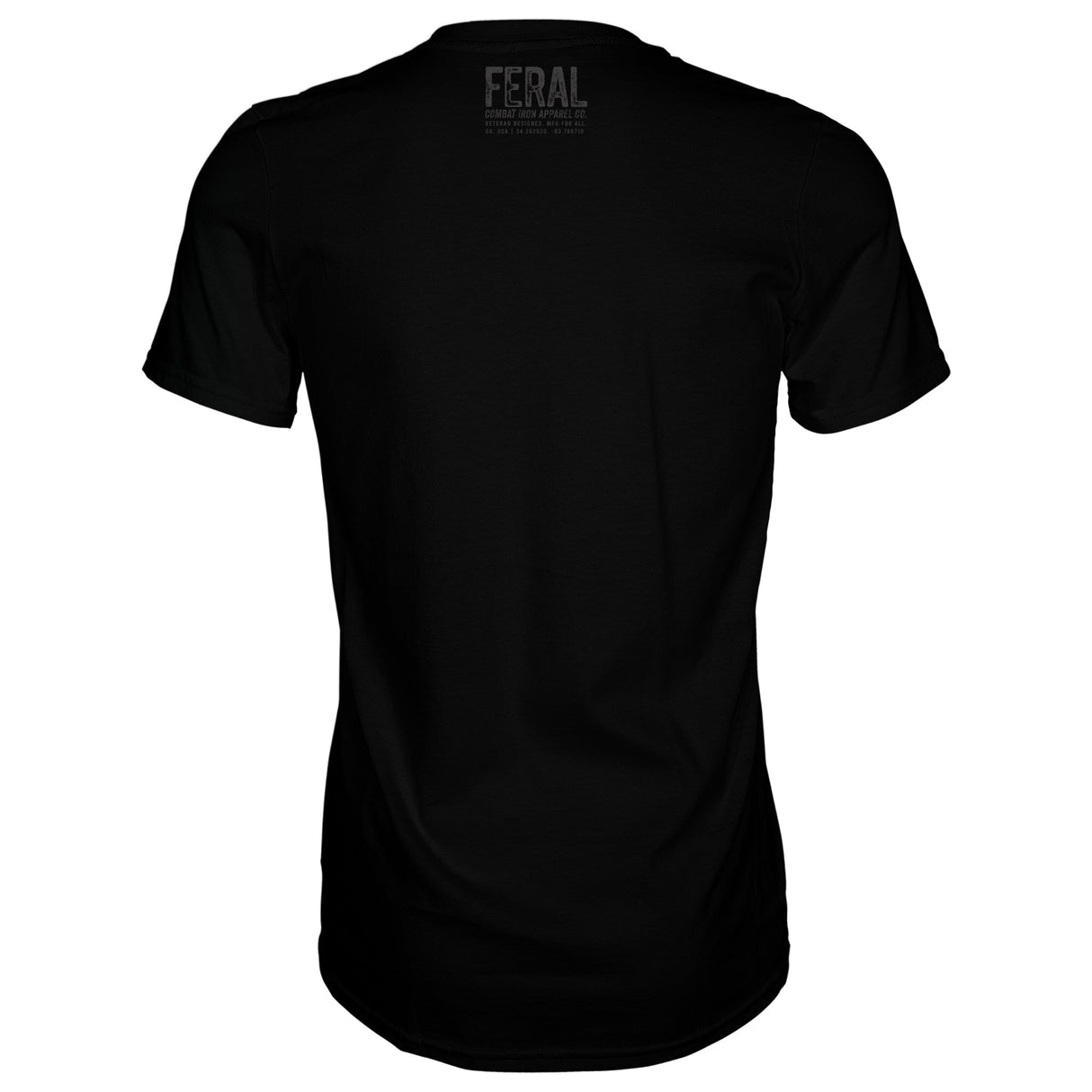 Feral Distressed Men's T-Shirt From Combat Iron Apparel