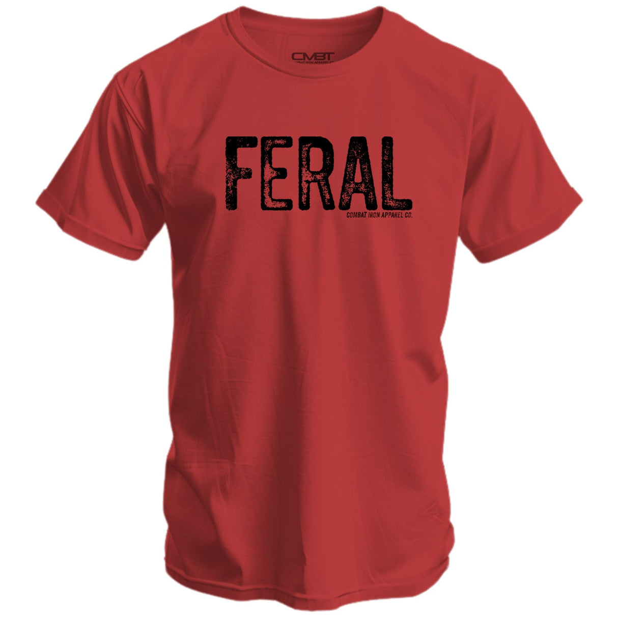 Feral Distressed Men's T-Shirt From Combat Iron Apparel