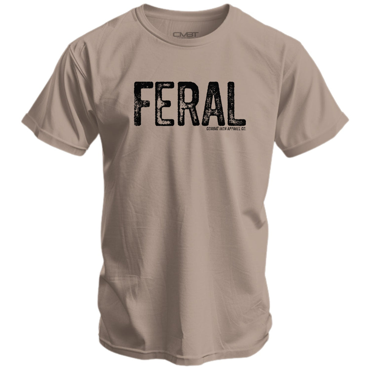 Feral Distressed Men's T-Shirt From Combat Iron Apparel