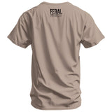 Feral Distressed Men's T-Shirt From Combat Iron Apparel