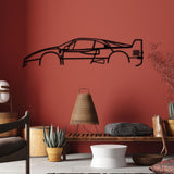 Ferrari F40 Car Silhouette from VITAHOME DESIGN LLC