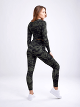 JupiterGear Long-Sleeve Crop Top from Jupiter Gear