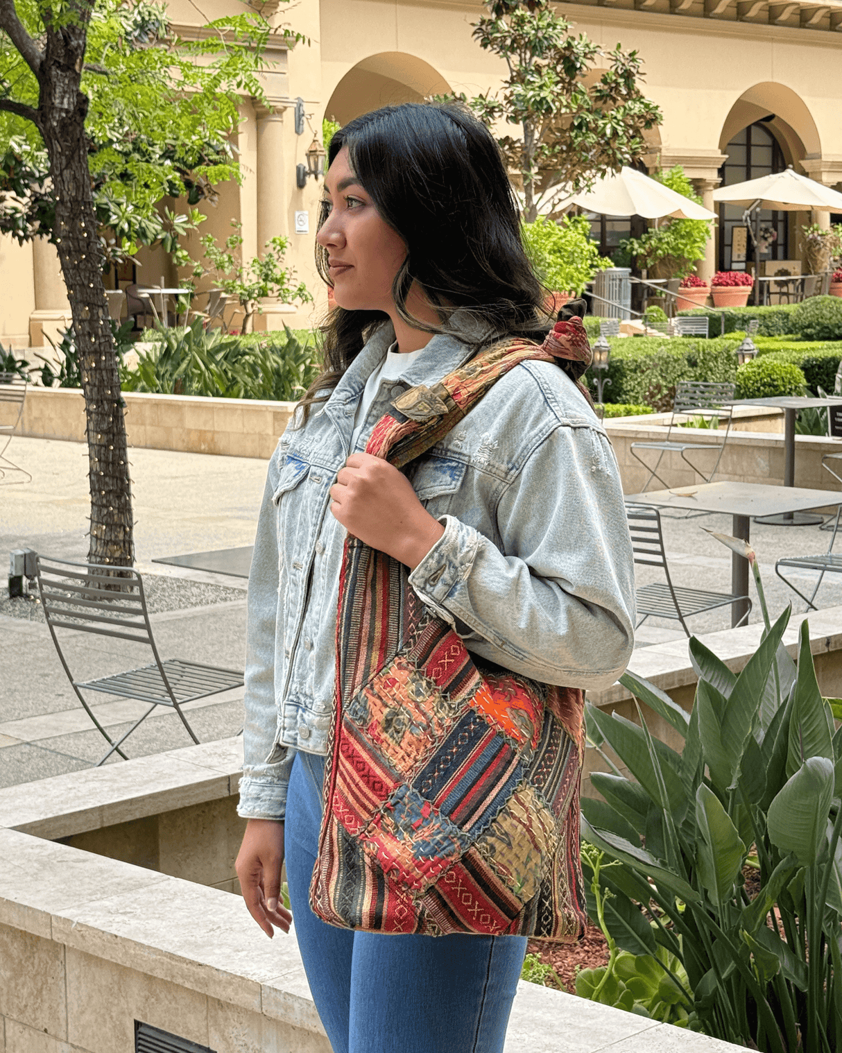 Kathmandu Collection Quilted Patchwork Hobo Bag from Jupiter Gear