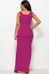 Scoop Neck Wide Strap Maxi Dress from Enfance-Heureuse