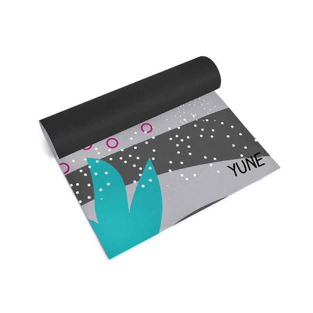 Yoga Mat | 6mm Thick | Multicolored | Non-Slip | Eco Friendly | Yune Yoga | Fhloston from Yune Yoga