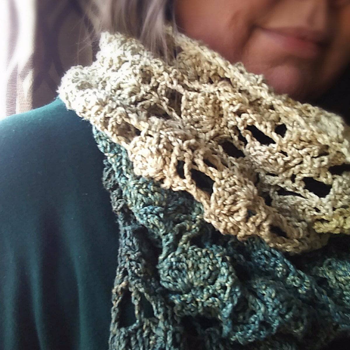 Fields of Home Scarf Crochet Pattern from Darn Good Yarn